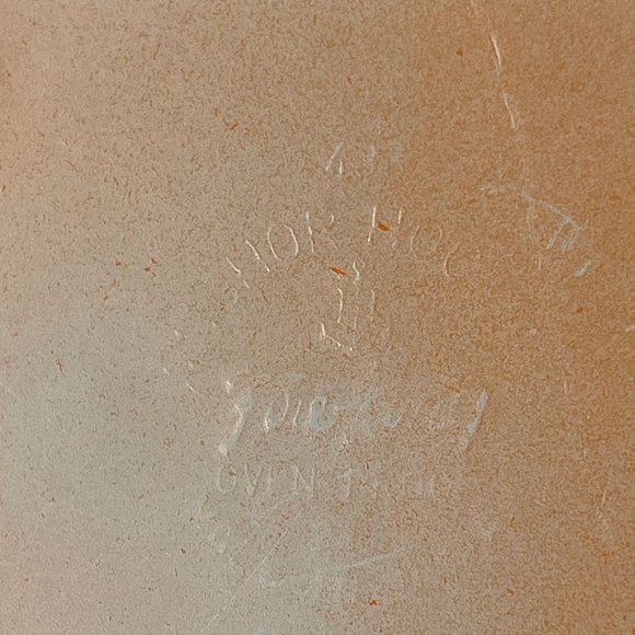 Fire King Anchor Hocking Orange Baking Dish #433 // Orange Ombre // 11" x 7.5" - Picture 6 of 6